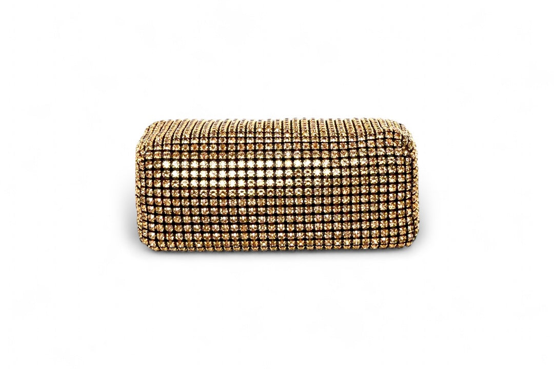 Golden Diamontes Crossbody