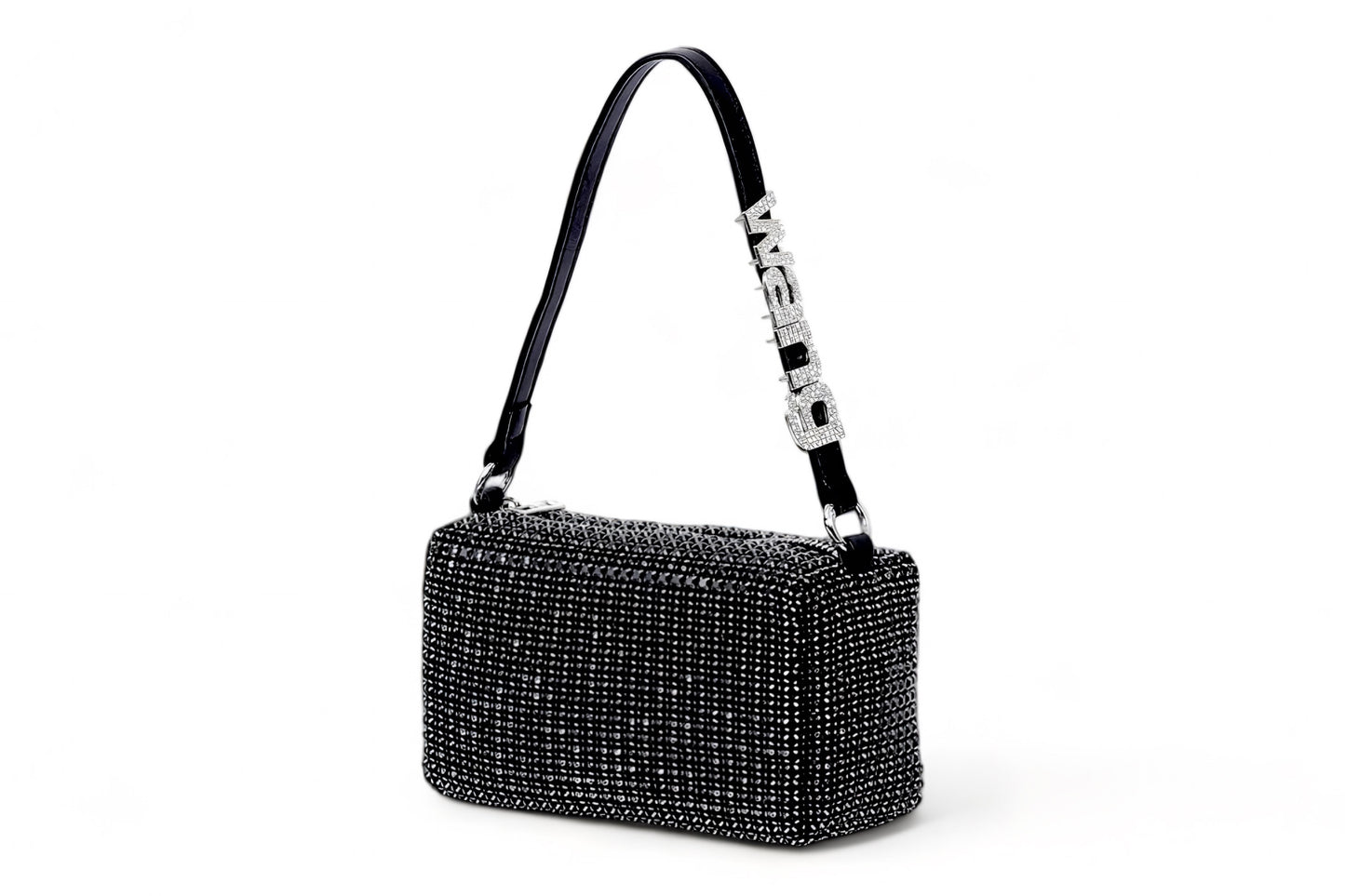 Black Dime Crossbody